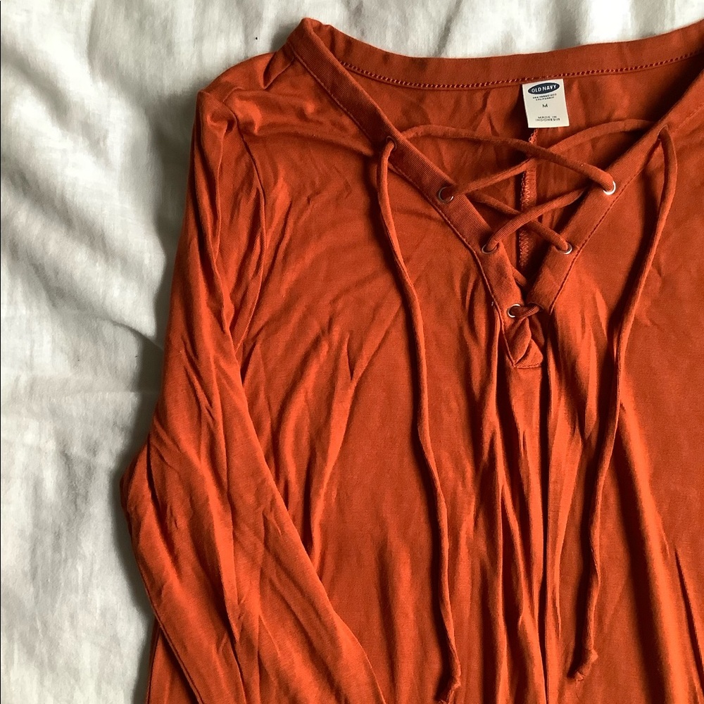 Rust fall dress